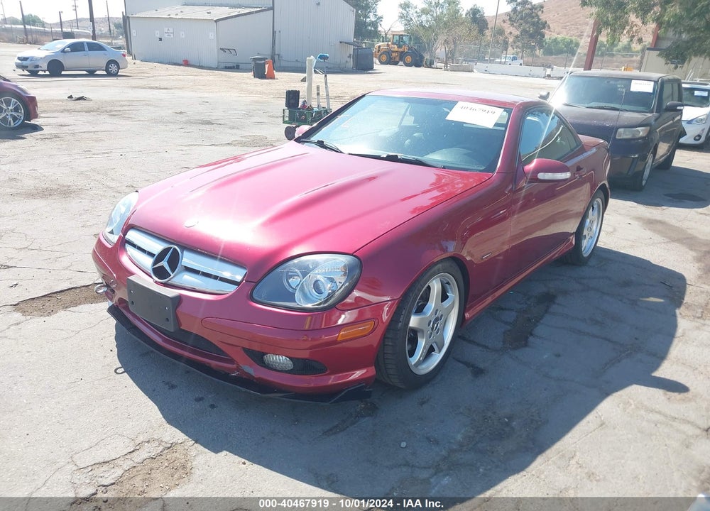 2004 MERCEDES-BENZ SLK 320 VIN: WDBKK65F94F305372