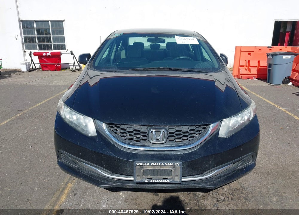 2013 HONDA CIVIC LX VIN: 19XFB2F50DE239550