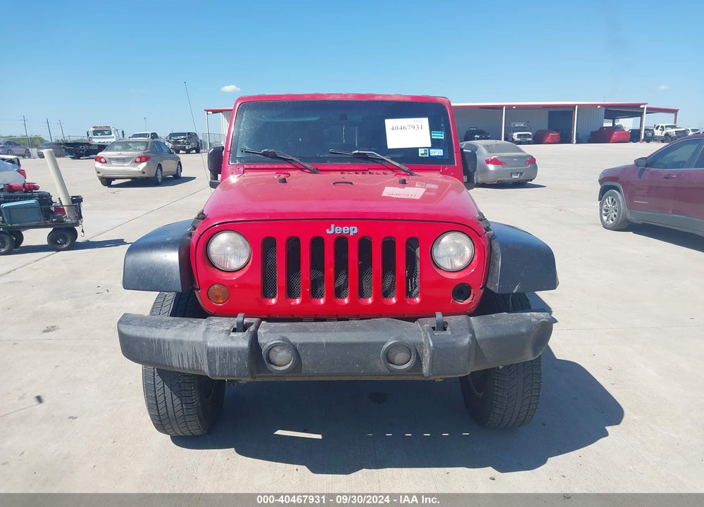 2010 JEEP WRANGLER SPORT VIN: 1J4AA2D13AL110258