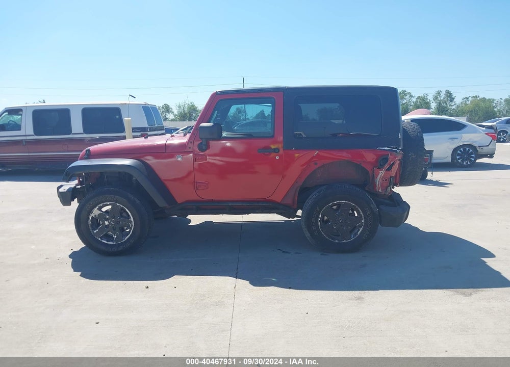 2010 JEEP WRANGLER SPORT VIN: 1J4AA2D13AL110258