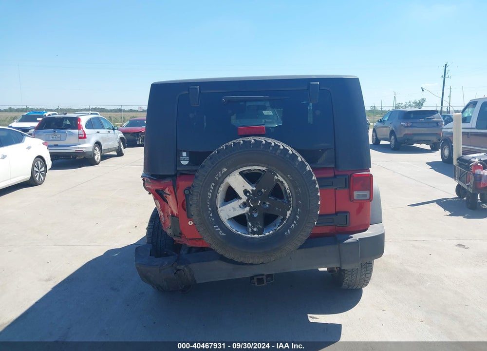 2010 JEEP WRANGLER SPORT VIN: 1J4AA2D13AL110258