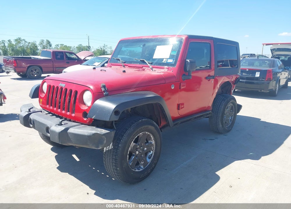 2010 JEEP WRANGLER SPORT VIN: 1J4AA2D13AL110258