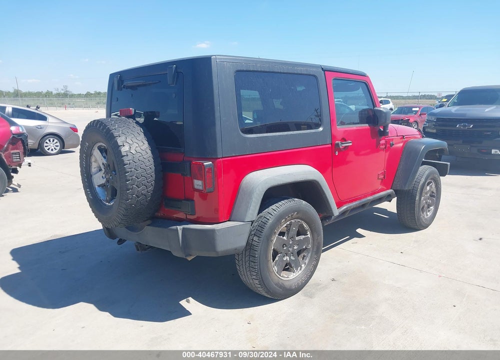 2010 JEEP WRANGLER SPORT VIN: 1J4AA2D13AL110258