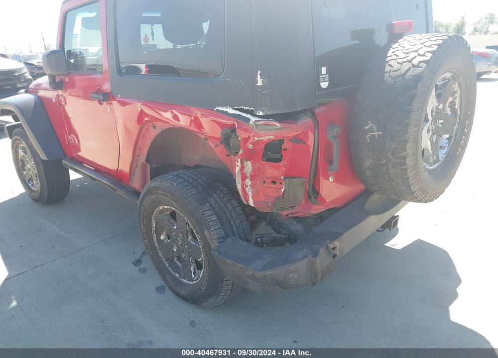2010 JEEP WRANGLER SPORT VIN: 1J4AA2D13AL110258