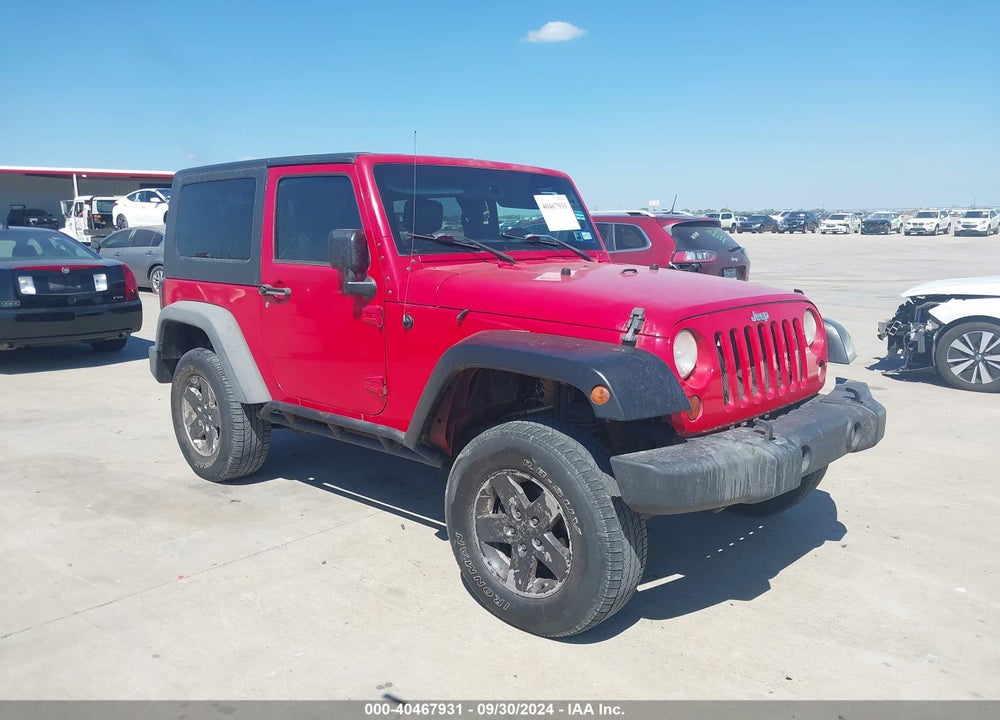 2010 JEEP WRANGLER SPORT VIN: 1J4AA2D13AL110258