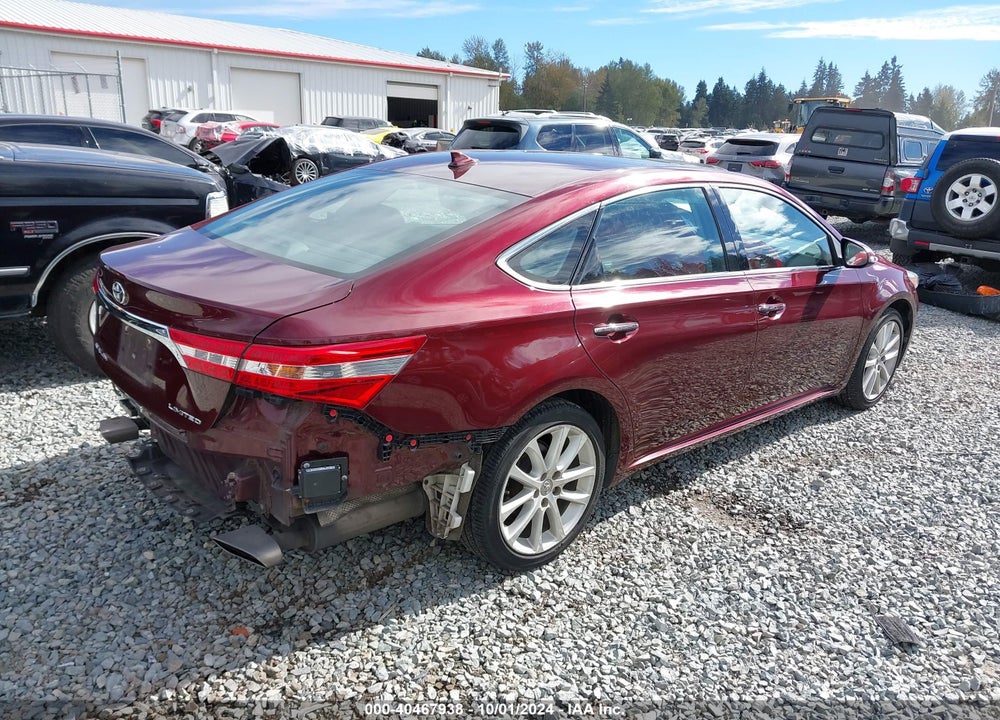 2015 TOYOTA AVALON LIMITED VIN: 4T1BK1EB7FU183302