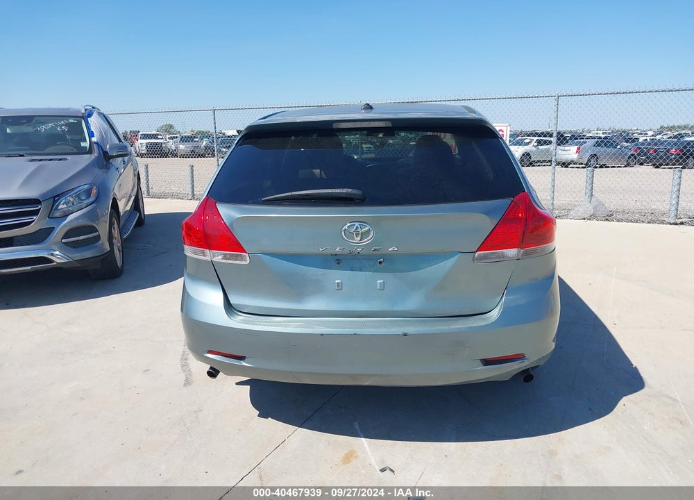 2009 TOYOTA VENZA BASE V6 VIN: 4T3ZK11A69U013178