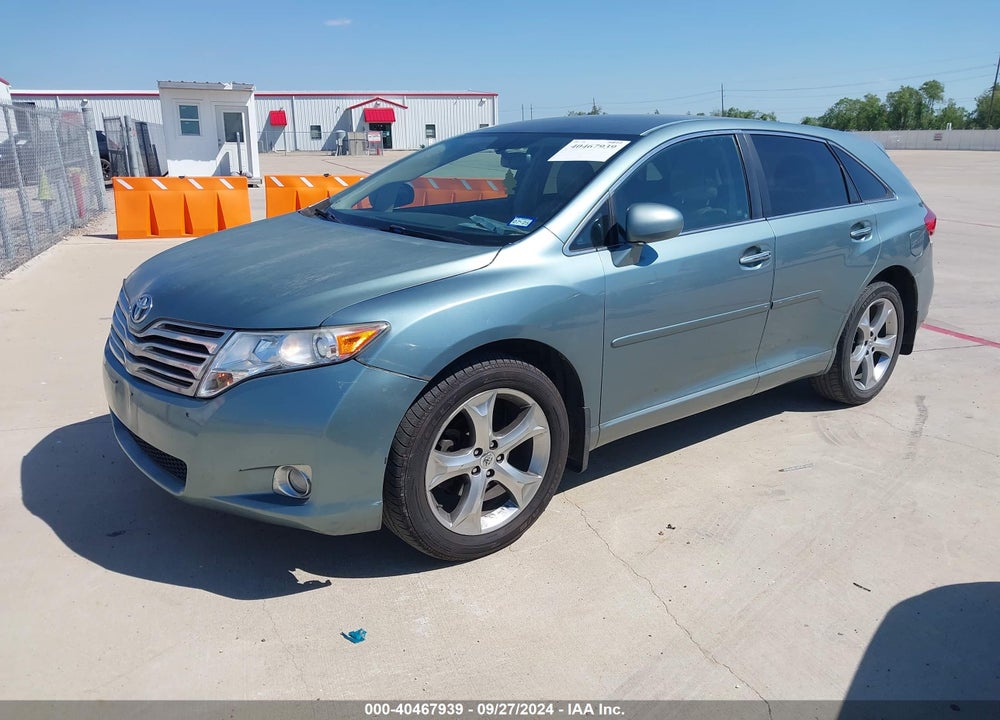 2009 TOYOTA VENZA BASE V6 VIN: 4T3ZK11A69U013178