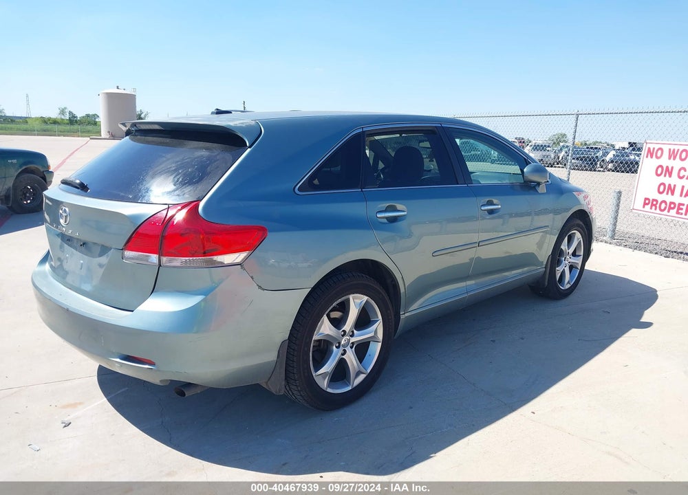 2009 TOYOTA VENZA BASE V6 VIN: 4T3ZK11A69U013178