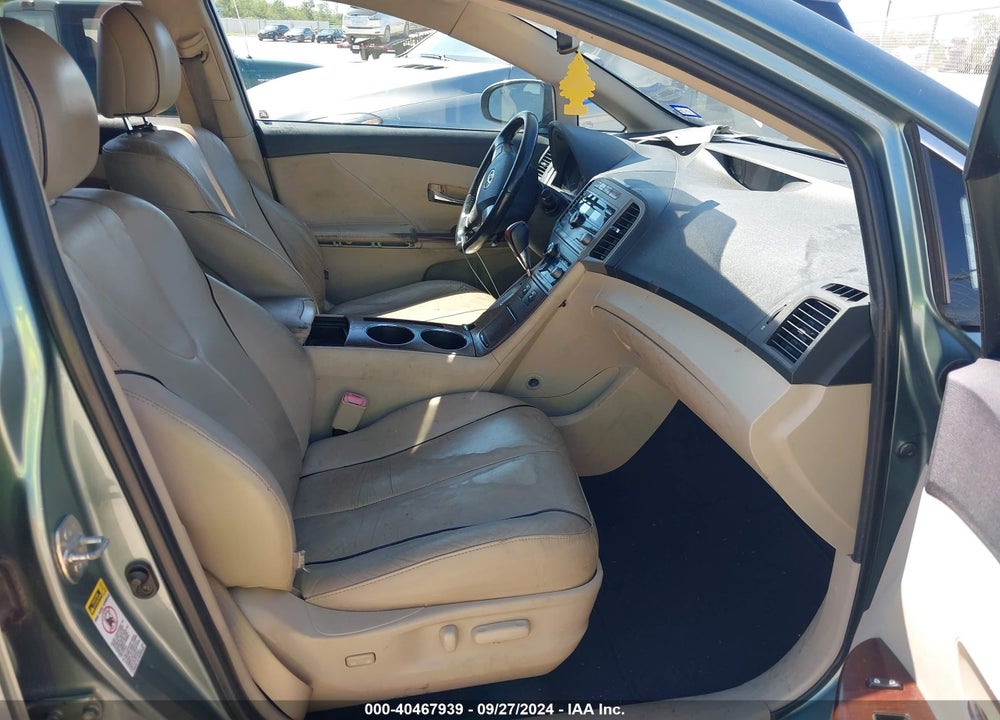 2009 TOYOTA VENZA BASE V6 VIN: 4T3ZK11A69U013178