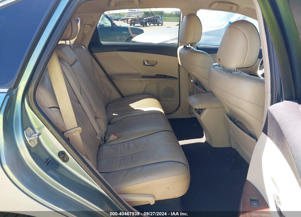 2009 TOYOTA VENZA BASE V6 VIN: 4T3ZK11A69U013178