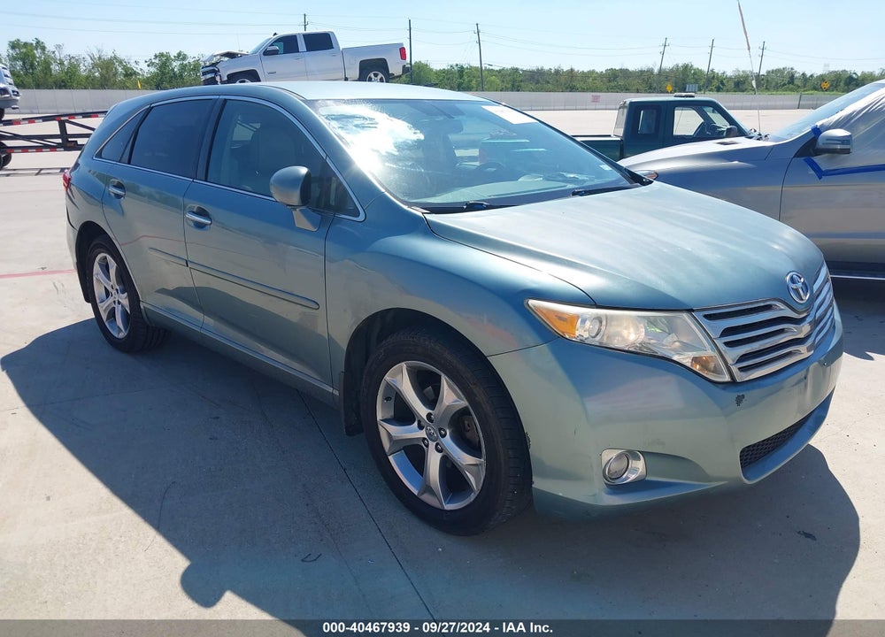 2009 TOYOTA VENZA BASE V6 VIN: 4T3ZK11A69U013178