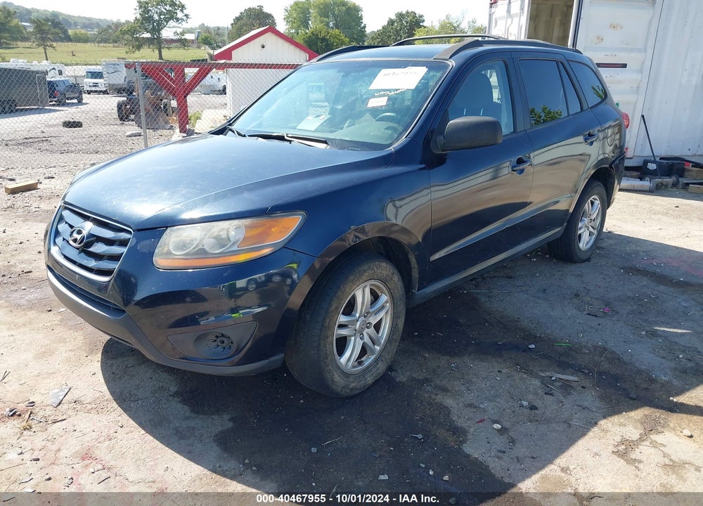 2010 HYUNDAI SANTA FE GLS VIN: 5NMSG3AB1AH348526