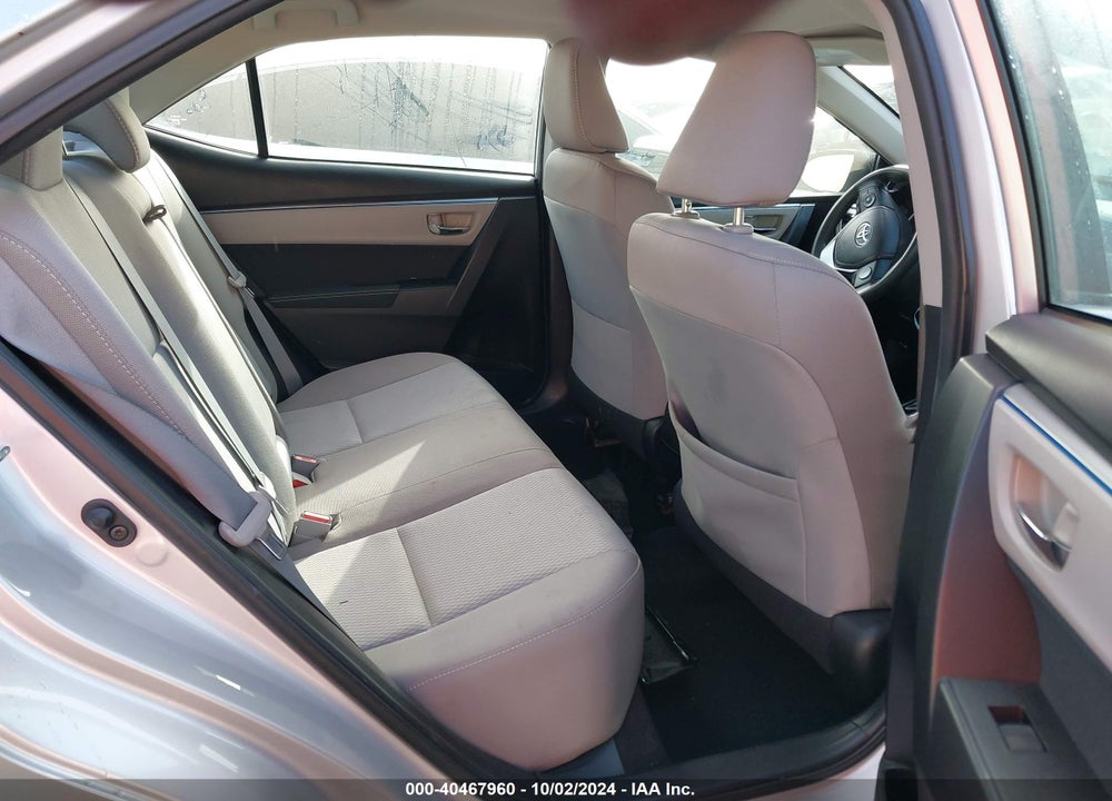 2016 TOYOTA COROLLA LE VIN: 2T1BURHE1GC705293