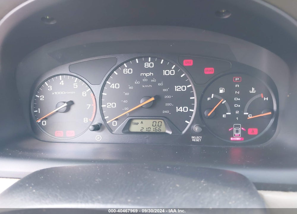 2000 HONDA ACCORD 2.3 EX VIN: 1HGCG3259YA025098