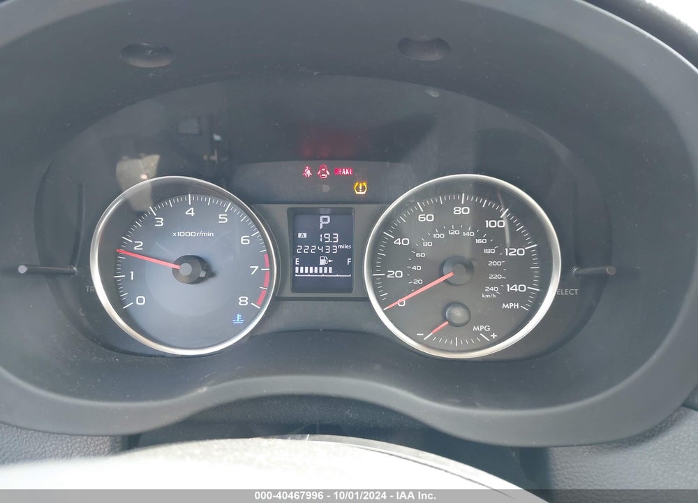 2013 SUBARU XV CROSSTREK 2.0I LIMITED VIN: JF2GPAGC0D2843949