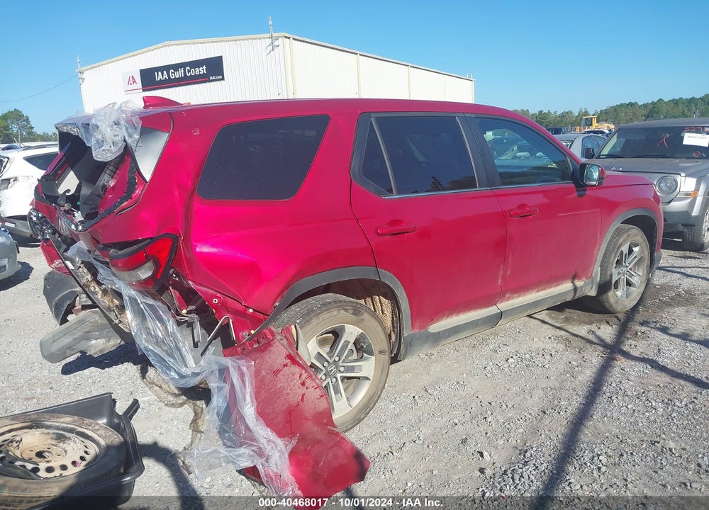 2023 HONDA PILOT AWD EX-L 7 PASSENGER VIN: 5FNYG1H54PB003418