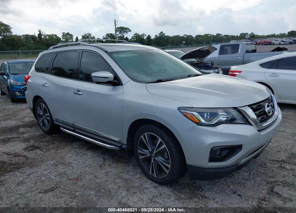 2019 NISSAN PATHFINDER PLATINUM VIN: 5N1DR2MN4KC635681