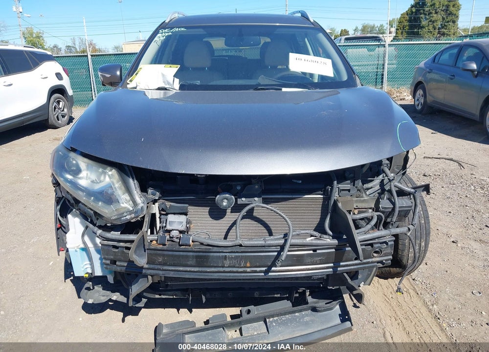 2015 NISSAN ROGUE SL VIN: 5N1AT2MVXFC906222
