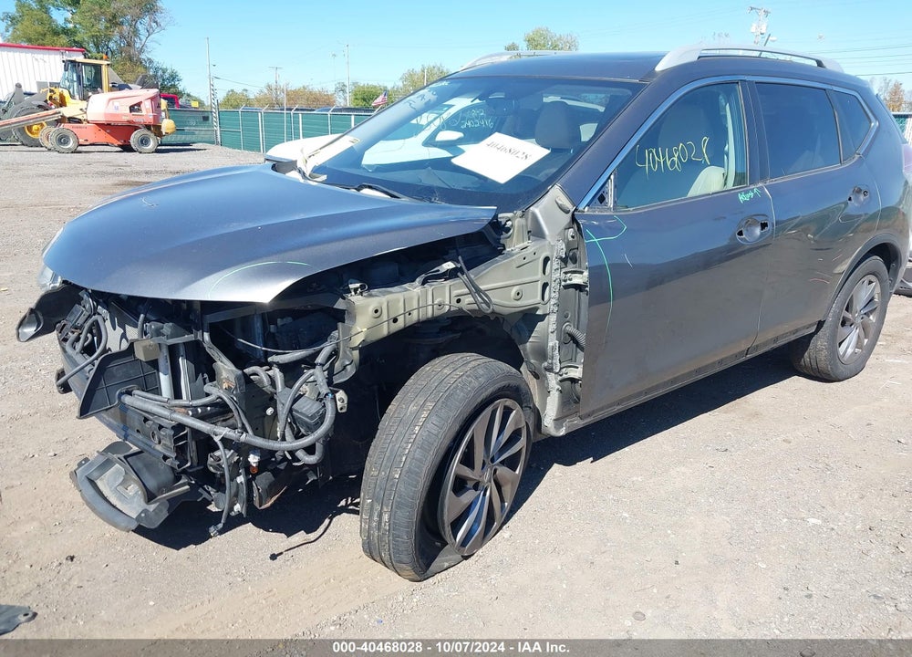 2015 NISSAN ROGUE SL VIN: 5N1AT2MVXFC906222
