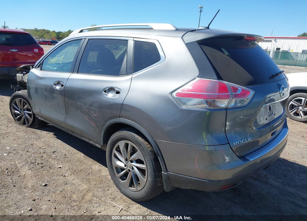 2015 NISSAN ROGUE SL VIN: 5N1AT2MVXFC906222