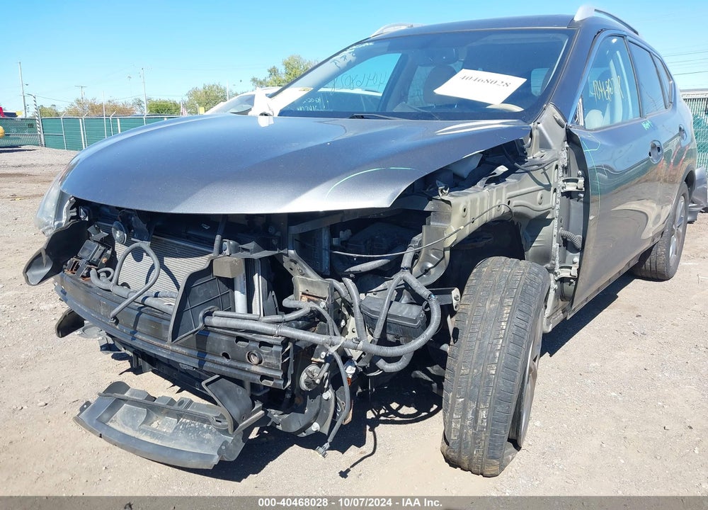 2015 NISSAN ROGUE SL VIN: 5N1AT2MVXFC906222