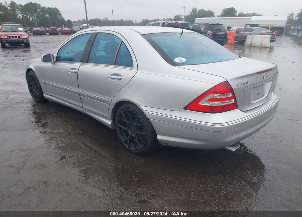 2005 MERCEDES-BENZ C 230 KOMPRESSOR SPORT VIN: WDBRF40J75A685507