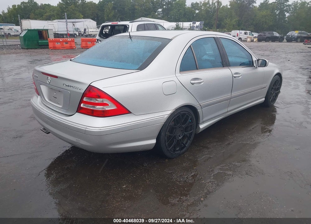 2005 MERCEDES-BENZ C 230 KOMPRESSOR SPORT VIN: WDBRF40J75A685507