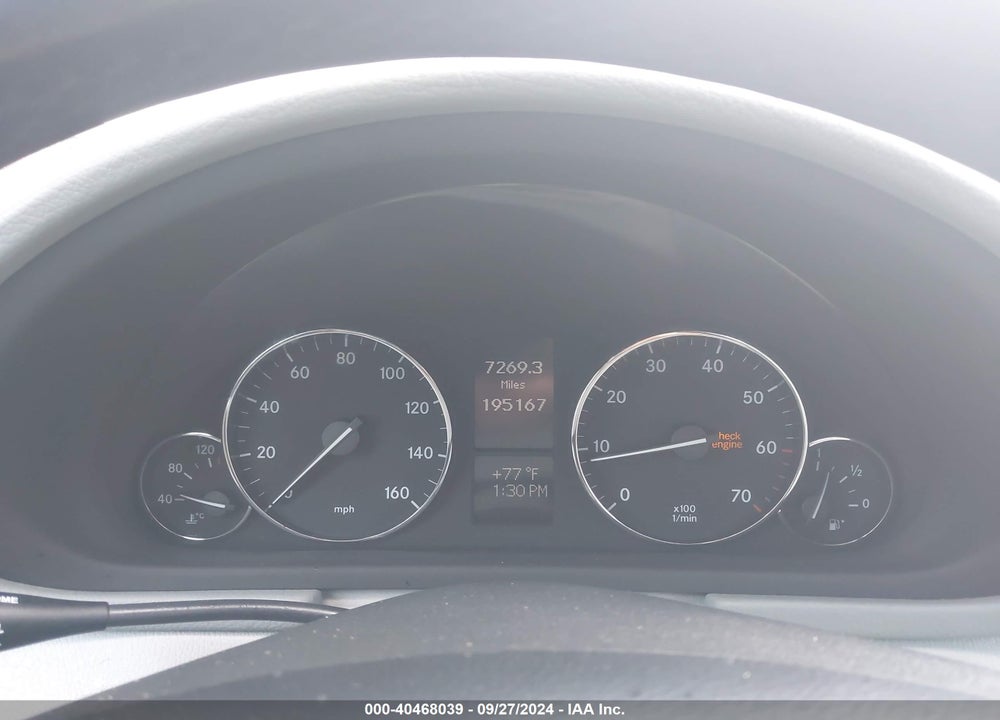 2005 MERCEDES-BENZ C 230 KOMPRESSOR SPORT VIN: WDBRF40J75A685507