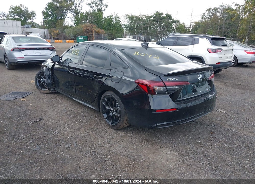 2025 HONDA CIVIC  HYBRID SPORT/SPORT TOURING VIN: 2HGFE4F85SH301038