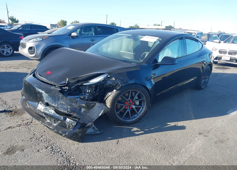 2023 TESLA MODEL 3 LONG RANGE DUAL MOTOR ALL-WHEEL DRIVE VIN: 5YJ3E1EB6PF703922