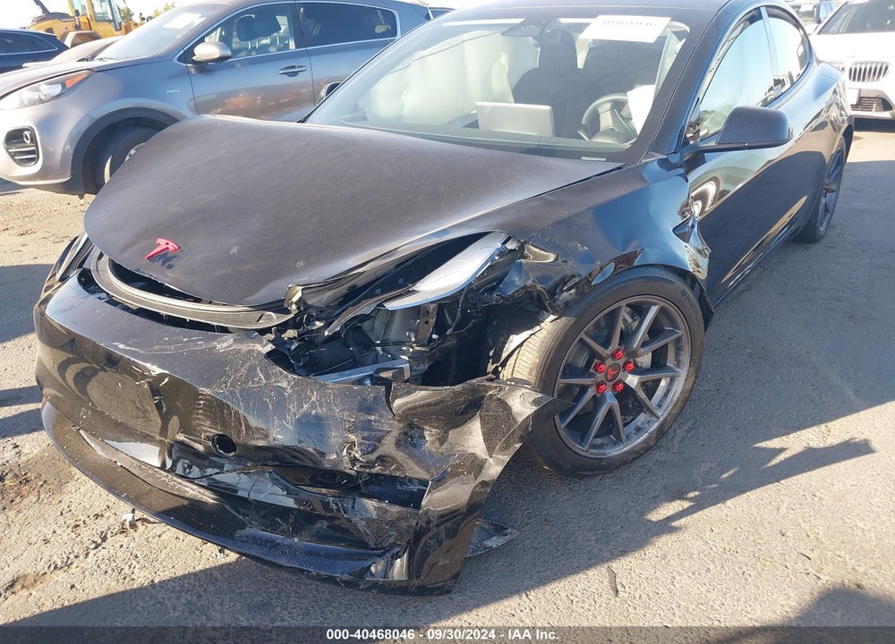2023 TESLA MODEL 3 LONG RANGE DUAL MOTOR ALL-WHEEL DRIVE VIN: 5YJ3E1EB6PF703922