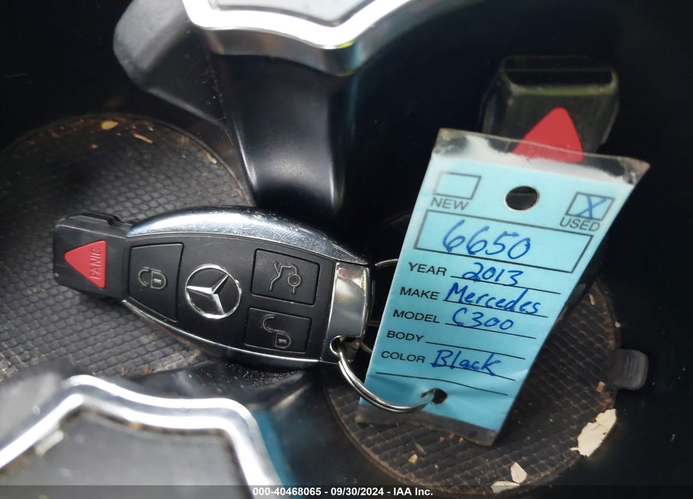 2013 MERCEDES-BENZ C 300 LUXURY 4MATIC/SPORT 4MATIC VIN: WDDGF8AB0DA760642