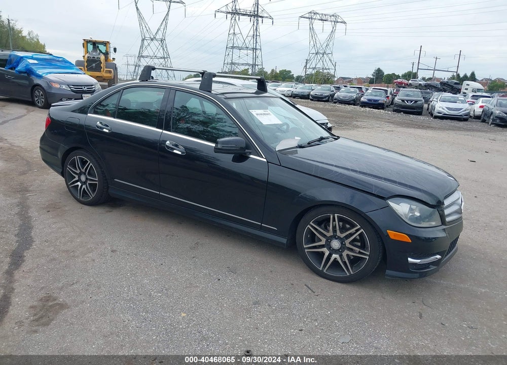 2013 MERCEDES-BENZ C 300 LUXURY 4MATIC/SPORT 4MATIC VIN: WDDGF8AB0DA760642