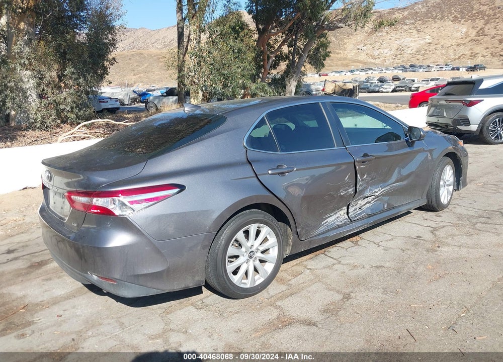 2020 TOYOTA CAMRY LE VIN: 4T1C11AK0LU887110