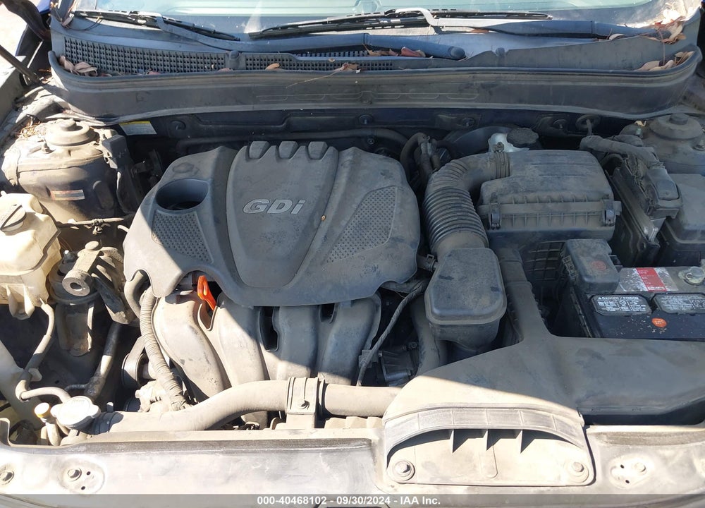 2013 HYUNDAI SONATA GLS VIN: 5NPEB4AC9DH804337