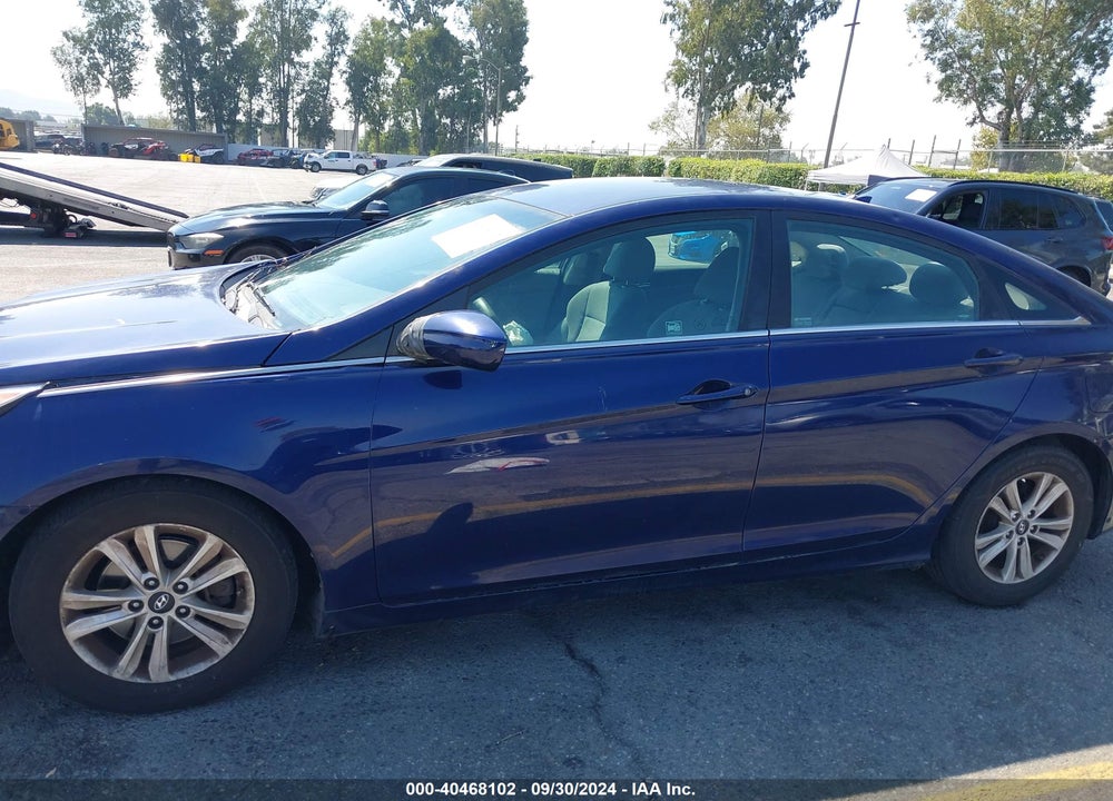 2013 HYUNDAI SONATA GLS VIN: 5NPEB4AC9DH804337