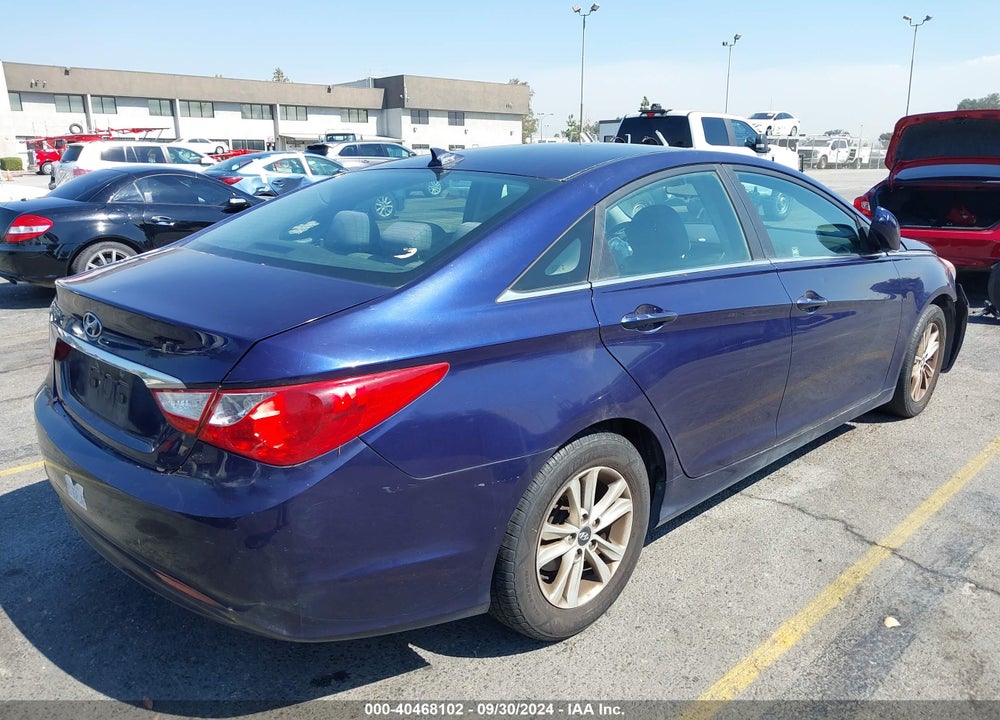 2013 HYUNDAI SONATA GLS VIN: 5NPEB4AC9DH804337