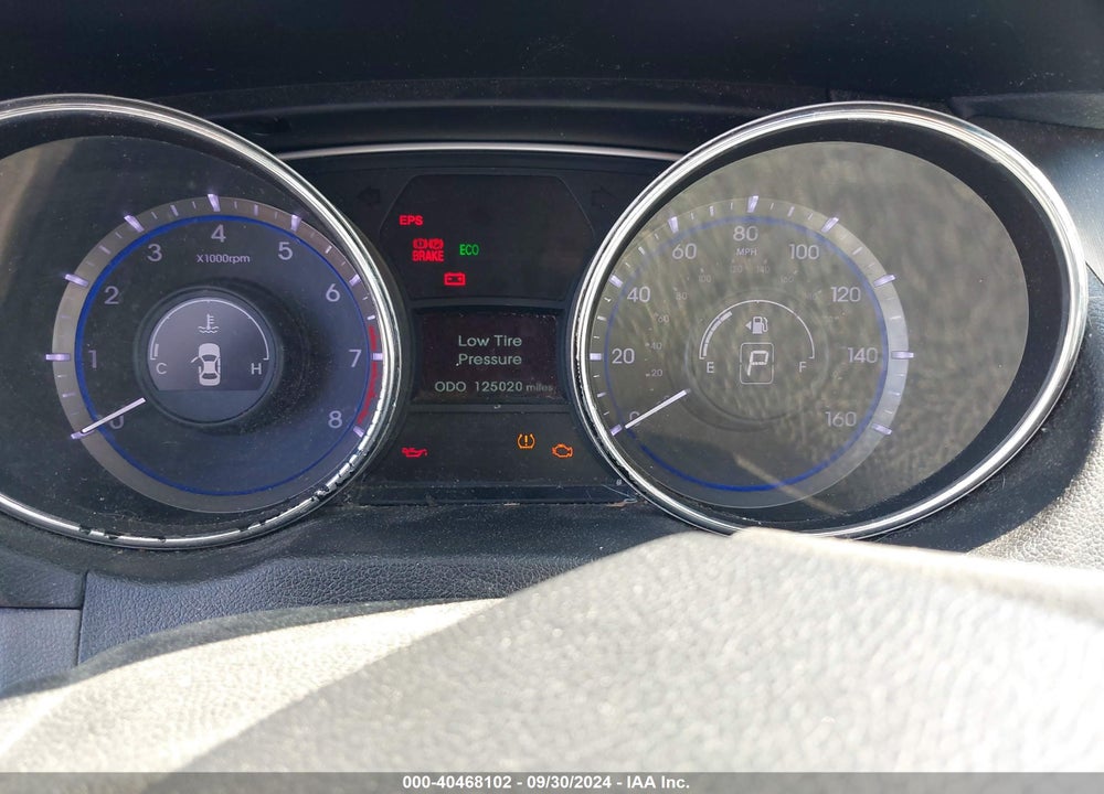 2013 HYUNDAI SONATA GLS VIN: 5NPEB4AC9DH804337