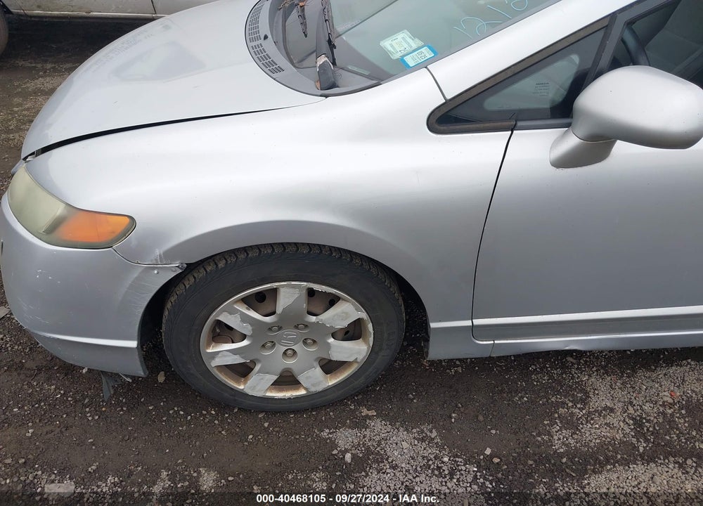 2008 HONDA CIVIC LX VIN: 2HGFA16508H323439