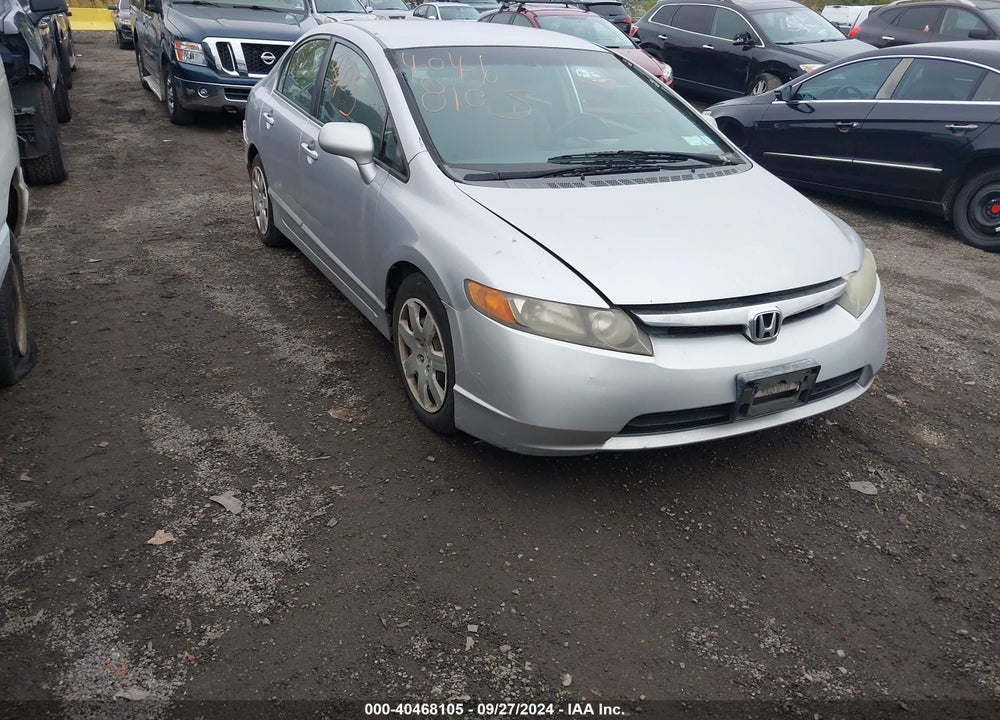 2008 HONDA CIVIC LX VIN: 2HGFA16508H323439