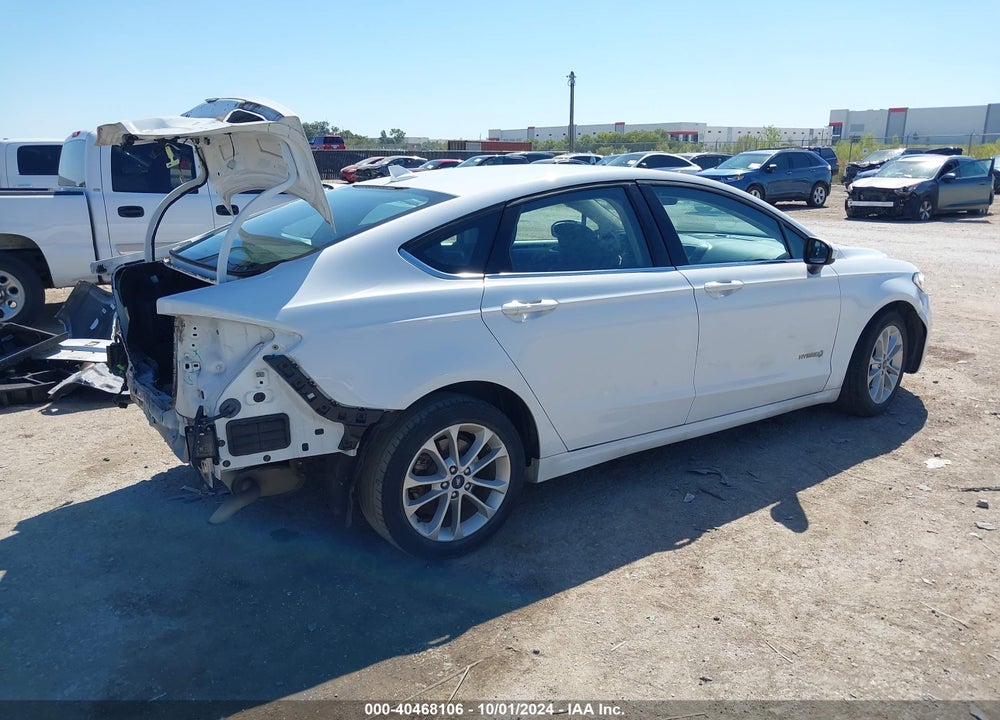 2019 FORD FUSION HYBRID SE VIN: 3FA6P0LU0KR110351