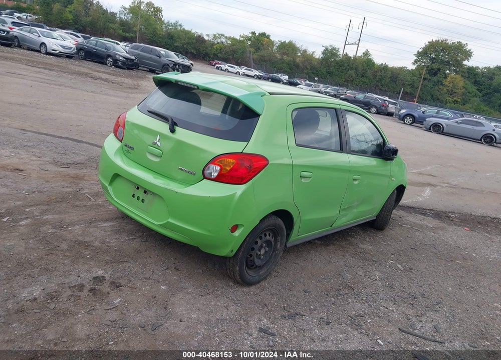 2014 MITSUBISHI MIRAGE DE VIN: ML32A3HJ7EH015322