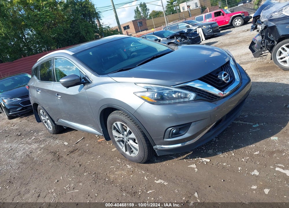 2018 NISSAN MURANO SL VIN: 5N1AZ2MH1JN122999