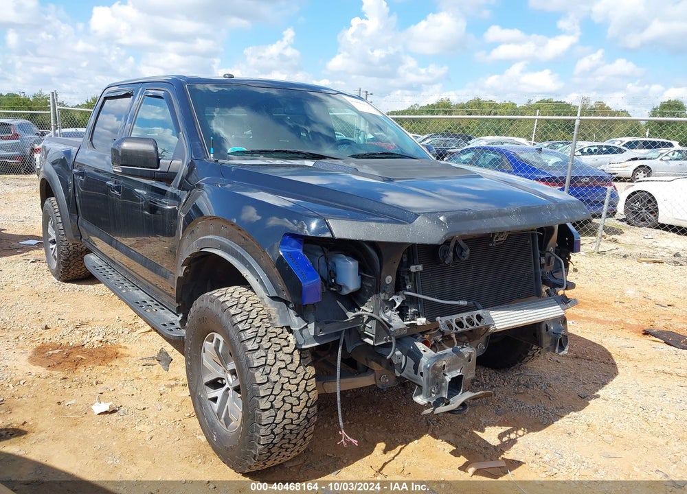 2017 FORD F-150 RAPTOR VIN: 1FTFW1RG8HFA19046