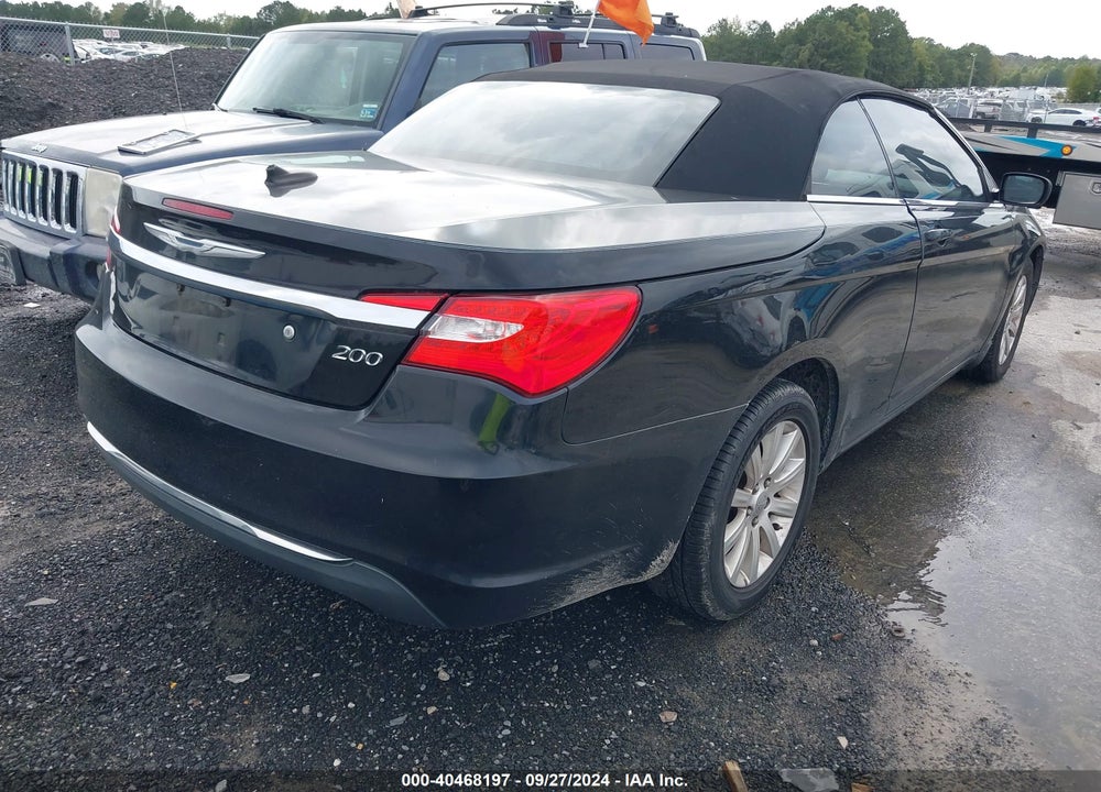2012 CHRYSLER 200 TOURING VIN: 1C3BCBEB9CN145166