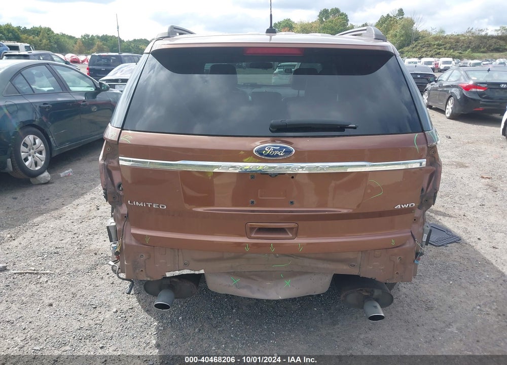 2011 FORD EXPLORER LIMITED VIN: 1FMHK8F83BGA95135