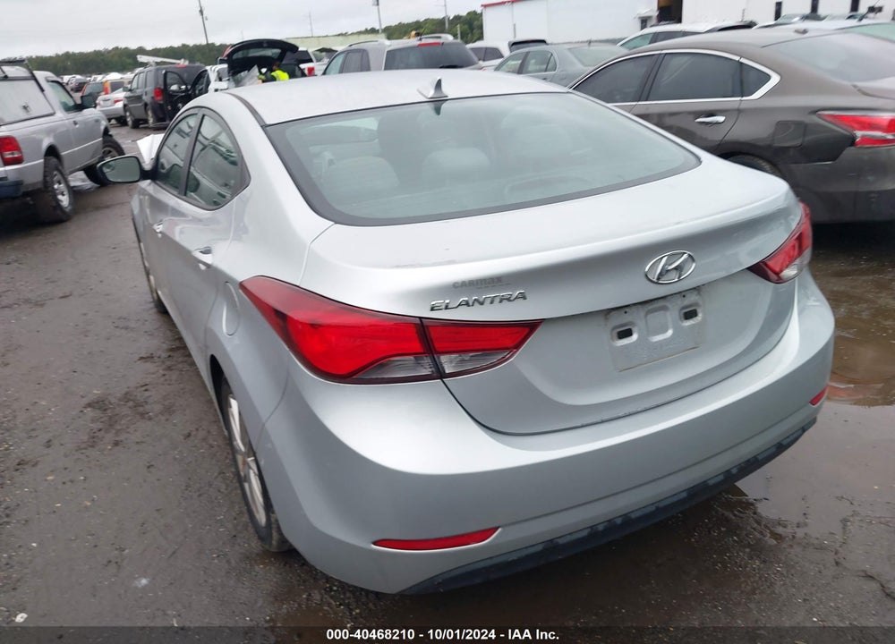 2014 HYUNDAI ELANTRA SE VIN: 5NPDH4AE5EH462396