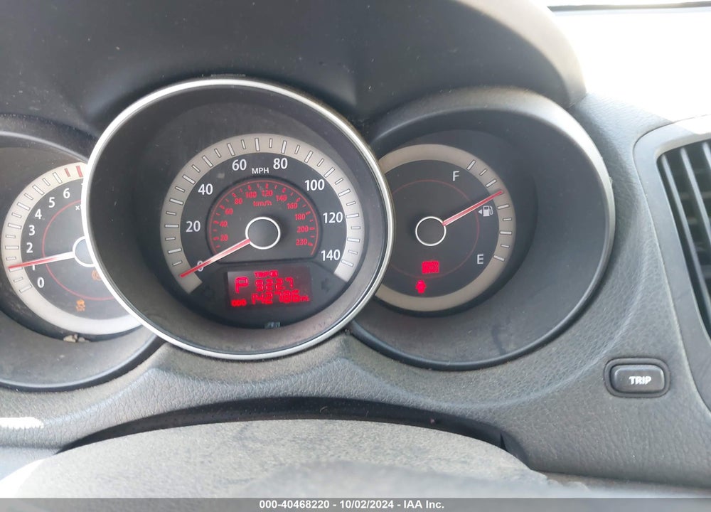 2010 KIA FORTE EX VIN: KNAFU4A20A5195654