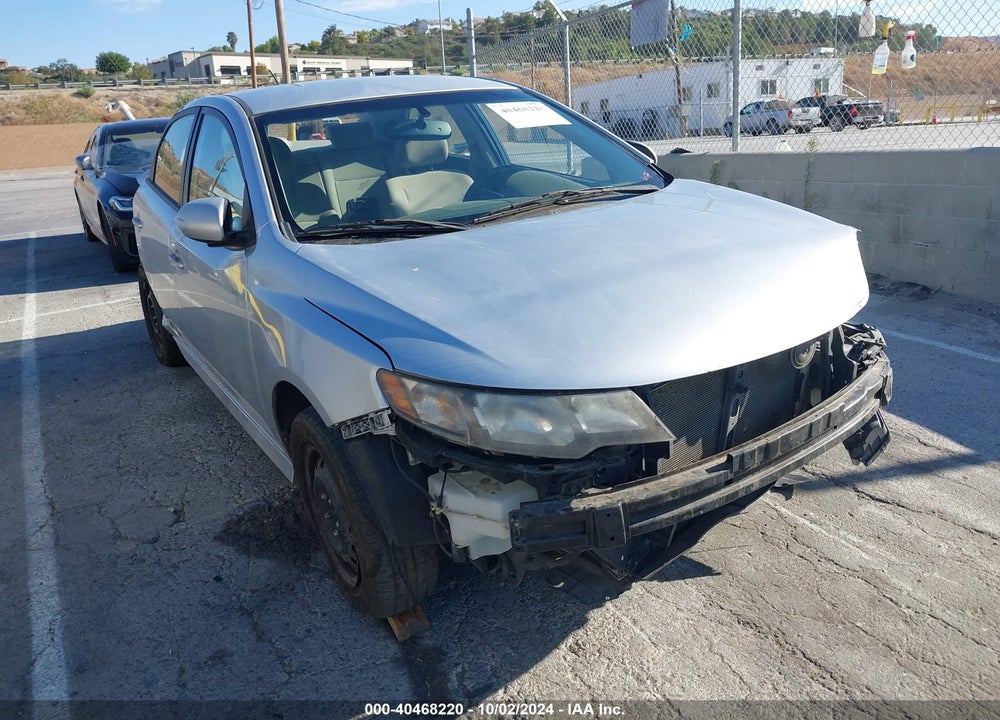 2010 KIA FORTE EX VIN: KNAFU4A20A5195654